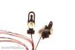 Halling ZRS1000-LI - Alte Loklaternen mit LED, H0, 2 Stk. Resin