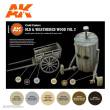 AK-Interactive AK11674 - Old & Weathered Wood Vol. 2