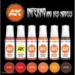 AK-Interactive AK11604 - Inferno and Red Creatures