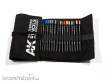 AK-Interactive AK10048 - Weathering Pencils Cloth Case
