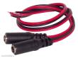 Schönwitz 12336 - 2 Stück DC-Hohlbuchse 5,5mm x 2,1mm mit 30cm Kabel