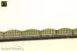 Halling M-113 - Holzzierzaun, Steinsockel, Orig.höhe = 1,4 m