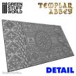 Greenstuff World GS-2987 - Strukturwalze - Abtei Der Templer
