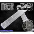 Greenstuff World GS-1164 - Walze - Doppelter Diamant Textur