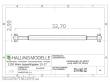 Halling ETH-KWE-327 - Kardanwelle 32,7mm