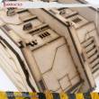 PWork Wargames PWTS00601MDF - MDF Terrain Barracks