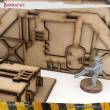 PWork Wargames PWTS00601MDF - MDF Terrain Barracks
