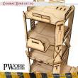 PWork Wargames PWTS00302MDF - MDF Terrain Combat Zone 02
