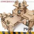 PWork Wargames PWTS00303MDF - MDF Terrain Combat Zone 03