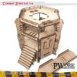 PWork Wargames PWTS00304MDF - MDF Terrain Combat Zone 04