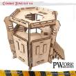 PWork Wargames PWTS00304MDF - MDF Terrain Combat Zone 04