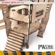 PWork Wargames PWTS00304MDF - MDF Terrain Combat Zone 04