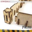 PWork Wargames PWTS00503MDF - MDF Terrain Cyber Zone 03