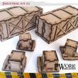 PWork Wargames PWTS00202MDF - MDF Terrain Industrial 02