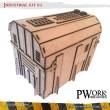 PWork Wargames PWTS00203MDF - MDF Terrain Industrial 03