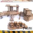 PWork Wargames PWTS00204MDF - MDF Terrain Industrial 04