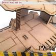 PWork Wargames PWTS00204MDF - MDF Terrain Industrial 04