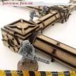 PWork Wargames PWTS00603MDF - MDF Terrain Industrial Pipeline