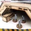 PWork Wargames PWTS00602MDF - MDF Terrain Large Barracks