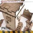 PWork Wargames PWTS00402MDF - MDF Terrain Lost Burg 02