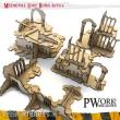 PWork Wargames PWTS00403MDF - MDF Terrain Lost Burg 03