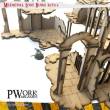 PWork Wargames PWTS00403MDF - MDF Terrain Lost Burg 03