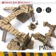 PWork Wargames PWTS00403MDF - MDF Terrain Lost Burg 03