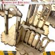 PWork Wargames PWTS00403MDF - MDF Terrain Lost Burg 03