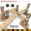 PWork Wargames PWTS00405MDF - MDF Terrain Lost Burg 05