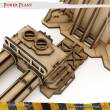 PWork Wargames PWTS00605MDF - MDF Terrain Power Plant