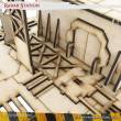 PWork Wargames PWTS00606MDF - MDF Terrain Radar Station
