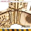 PWork Wargames PWTS00800MDF - MDF Terrain The Hive 01