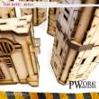 PWork Wargames PWTS00810MDF - MDF Terrain The Hive 02