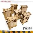 PWork Wargames PWTS00820MDF - MDF Terrain The Hive 03