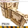 PWork Wargames PWTS00830MDF - MDF Terrain The Hive 04