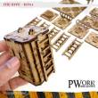 PWork Wargames PWTS00840MDF - MDF Terrain The Hive 05