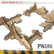 PWork Wargames PWTS00104MDF - MDF Terrain Urban Ruins 04