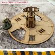 PWork Wargames PWACC001MDF - Objective Markers & Radar Towers