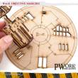 PWork Wargames PWACC002MDF - MDF Terrain Only Objective Markers
