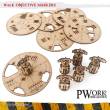 PWork Wargames PWACC003MDF - Terrain Only Objective Radar Towers