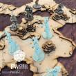 PWork Wargames PWFT00350MDF - MDF RPG Tiles The Cave