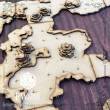 PWork Wargames PWFT00350MDF - MDF RPG Tiles The Cave