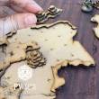 PWork Wargames PWFT00350MDF - MDF RPG Tiles The Cave