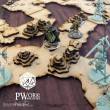 PWork Wargames PWFT00350MDF - MDF RPG Tiles The Cave