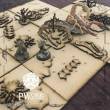 PWork Wargames PWFT00330MDF - MDF RPG Tiles The Desert