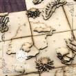 PWork Wargames PWFT00330MDF - MDF RPG Tiles The Desert