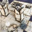 PWork Wargames PWFT00310MDF - MDF RPG Tiles The Dungeon
