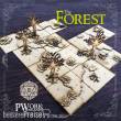 PWork Wargames PWFT00320MDF - MDF RPG Tiles The Forest