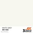 AK-Interactive AK11003 - AK 3GEN White Grey 17ml