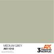 AK-Interactive AK11010 - AK 3GEN Medium Grey 17ml